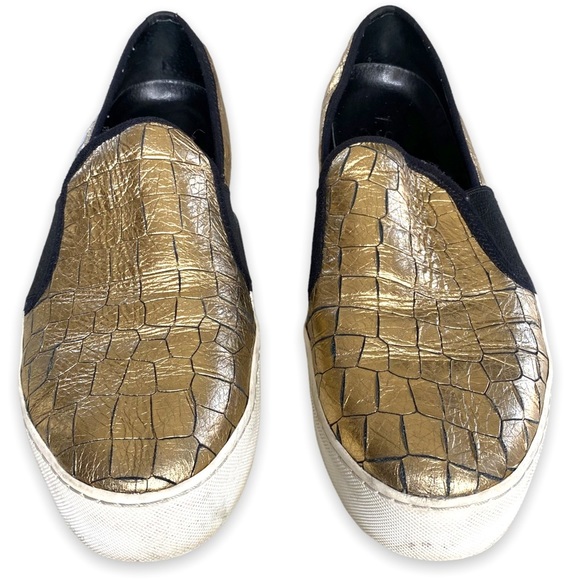 1.State Waylon Gold Slip-On Sneaker Size 8 - Picture 1 of 11